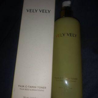 VELY VELY Yuja C-Tamin Toner — 5점을 준 리뷰어가 2021년 4월 올린 사용 사진