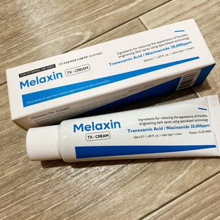 Melaxin 멜락신 TX 크림 50ml — 5점을 준 리뷰어가 2022년 9월 올린 사용 사진