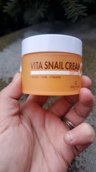 [THE SKIN HOUSE] Vita Snail Cream — 5점을 준 리뷰어가 2022년 3월 올린 사용 사진