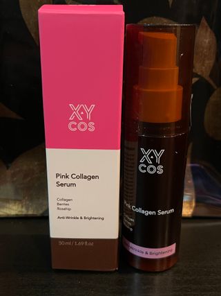 Pink Collagen Line [Toner, Serum, Cream] — 3점을 준 리뷰어가 2021년 9월 올린 사용 사진