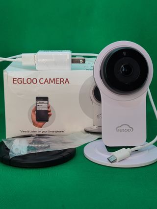 온습도 모니터와 스마트 리모컨이 탑재된 EGLOO cam S4 1080P Wi-Fi 스마트 카메라 — 1점을 준 리뷰어가 2021년 6월 올린 사용 사진
