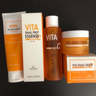 Vita Snail Trio Set [First Essence, Cream, Gel Cleanser] — 4점을 준 리뷰어가 2021년 8월 올린 사용 사진