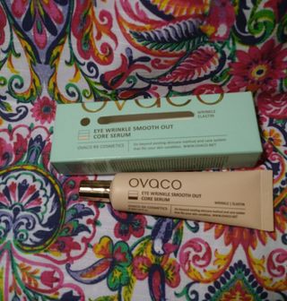 오바코 ovaco eye wrinkle smooth out serum — 5점을 준 리뷰어가 2022년 2월 올린 사용 사진