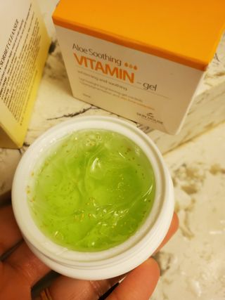 [THE SKIN HOUSE] Lemon Sorbet Cleanser, Aloe Soothing Vitamin Gel — 4점을 준 리뷰어가 2021년 12월 올린 사용 사진