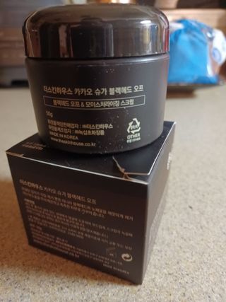 [THE SKIN HOUSE] Cacao Sugar Black Head Off — 4점을 준 리뷰어가 2022년 1월 올린 사용 사진