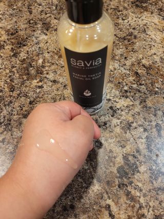 오바코 SAVIA MARINE THETIS FACIAL OIL SOAP — 5점을 준 리뷰어가 2022년 1월 올린 사용 사진
