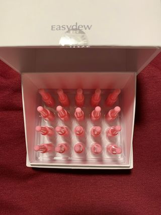 이지듀 리더마 마스터 앰플 1ml x 20 바이알 — 5점을 준 리뷰어가 2021년 1월 올린 사용 사진