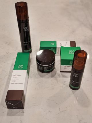 Cica Green Line [Toner, Serum, Cream] — 4점을 준 리뷰어가 2021년 9월 올린 사용 사진