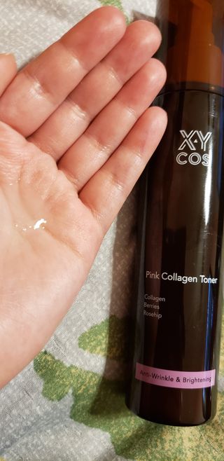 Pink Collagen Line [Toner, Serum, Cream] — 5점을 준 리뷰어가 2021년 10월 올린 사용 사진
