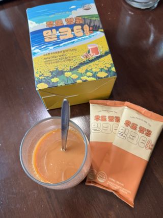 느랑풀 USA_ [neurangpul] JEJU UDO PEANUT MILKTEA 30g*10 — 3점을 준 리뷰어가 2025년 7월 올린 사용 사진