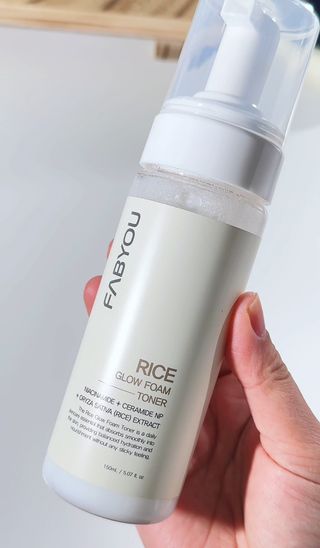 페브유 / FABYOU 광채피부 세트 라이스 마스크 클렌저 6.76 fl.oz + 라이스 글로우 폼 토너 5.07 fl.oz — 5점을 준 리뷰어가 2025년 2월 올린 사용 사진