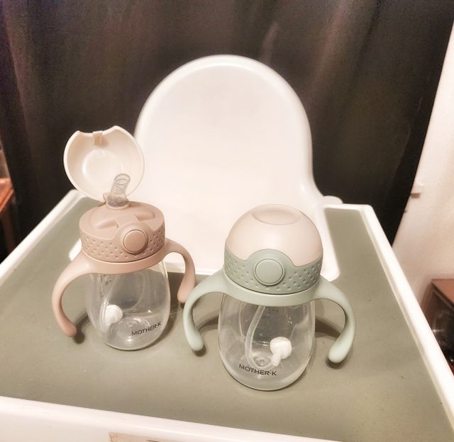 [MOTHER-K] PP Sippy Cup with Weighted Straw 리뷰 사진