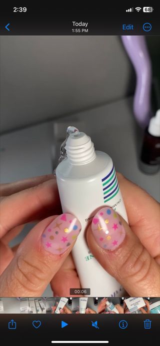 [스토리덤] 타임머신 하이알 1000 30ml + 쉐이프 메모리 리페어 크림 50ml — 5점을 준 리뷰어가 2023년 8월 올린 사용 사진