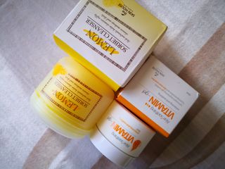 [THE SKIN HOUSE] Lemon Sorbet Cleanser, Aloe Soothing Vitamin Gel — 5점을 준 리뷰어가 2021년 12월 올린 사용 사진