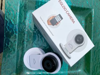 온습도 모니터와 스마트 리모컨이 탑재된 EGLOO cam S4 1080P Wi-Fi 스마트 카메라 — 5점을 준 리뷰어가 2021년 5월 올린 사용 사진
