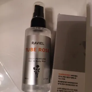 라비엘 RAVIEL 코지 퍼퓸 헤어 &amp; 바디 미스트 스프레이 2.7 fl oz(80ml), 릴리 머스크/튜브 로즈 — 5점을 준 리뷰어가 2022년 8월 올린 사용 사진