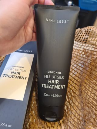 나인레스 매지나인 필 업 실크 트리트먼트 200ml 6.76 fl. 온스 유형에 남겨 — 5점을 준 리뷰어가 2022년 1월 올린 사용 사진