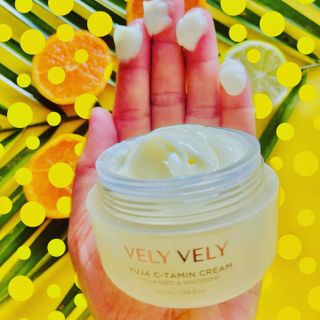 VELY VELY Yuja C-tamin Cream — 5점을 준 리뷰어가 2021년 5월 올린 사용 사진