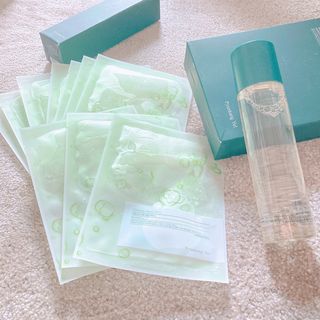Pyunkang Yul 편강 율 진정 수분 강화 토너 150ml & 진정 마스크팩 10ea — 4.5점을 준 리뷰어가 2021년 9월 올린 사용 사진