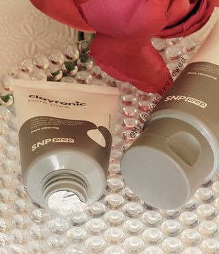 클레이로닉 스크럽 폼 120g + 포어팩 55ml 세트 — 4점을 준 리뷰어가 2021년 8월 올린 사용 사진