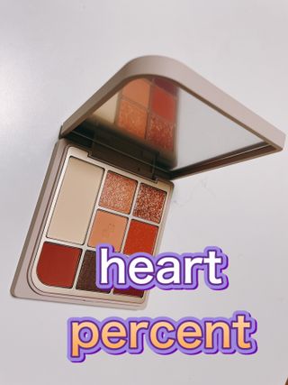 하트퍼센트 Heart Percent Dote on Mood Eye Palette VERMILION FACET — 5점을 준 리뷰어가 2021년 11월 올린 사용 사진