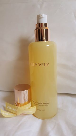 VELY VELY Yuja C-Tamin Toner — 5점을 준 리뷰어가 2021년 4월 올린 사용 사진