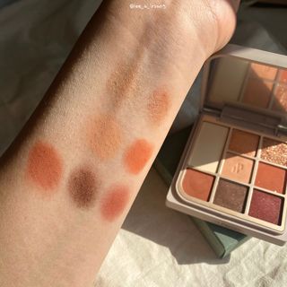 하트퍼센트 Heart Percent Dote on Mood Eye Palette VERMILION FACET — 5점을 준 리뷰어가 2021년 11월 올린 사용 사진