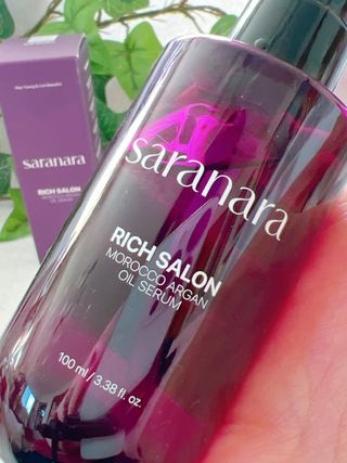 Rich Salon Morocco Argan Oil Serum 사라나라, 리치 살롱 모로코알 건 오일 세럼 — 5점을 준 리뷰어가 2023년 1월 올린 사용 사진