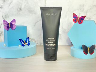 나인레스 매지나인 필 업 실크 트리트먼트 200ml 6.76 fl. 온스 유형에 남겨 — 5점을 준 리뷰어가 2022년 1월 올린 사용 사진