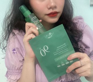 토니모리 어성초시카 퀵 카밍 미스트 세럼 & 어성초시카 퀵 카밍 90 마스크 — 5점을 준 리뷰어가 2022년 8월 올린 사용 사진