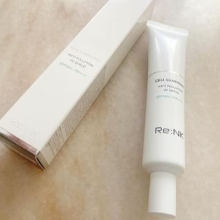 Re:NK 리엔케이 셀루미너스 안티폴루션 UV 크림 — 5점을 준 리뷰어가 2022년 1월 올린 사용 사진
