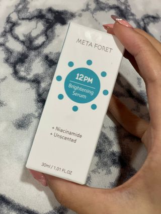 메타포레 12PM 브라이트닝 세럼 — 5점을 준 리뷰어가 2021년 6월 올린 사용 사진
