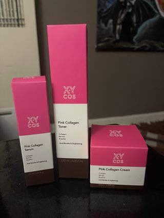 Pink Collagen Line [Toner, Serum, Cream] — 5점을 준 리뷰어가 2021년 10월 올린 사용 사진