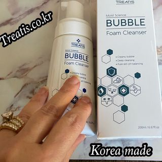 트리티스 [TREATIS] Bubble Foam Cleanser 200ml — 5점을 준 리뷰어가 2021년 2월 올린 사용 사진
