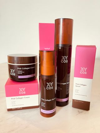 Pink Collagen Line [Toner, Serum, Cream] — 5점을 준 리뷰어가 2021년 10월 올린 사용 사진
