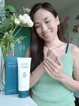 바시엘 BACIEL 바시엘 하이드라 베리어 시카 크림 — 5점을 준 리뷰어가 2021년 8월 올린 사용 사진