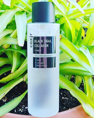 [Coxir] Black Snail Collagen Toner — 5점을 준 리뷰어가 2021년 12월 올린 사용 사진