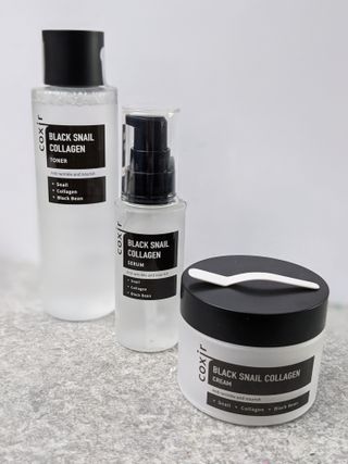 Black Snail Collagen Trio Set [Toner, Serum and Cream] — 5점을 준 리뷰어가 2021년 9월 올린 사용 사진