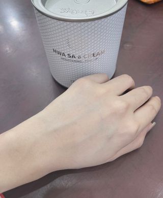 CRE8SKIN(크리에이트스킨) 화사한크림 — 5점을 준 리뷰어가 2022년 3월 올린 사용 사진