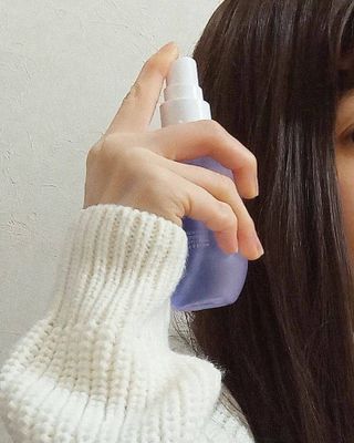 PERFUME HAZE HAIR &amp; BODY MIST 퍼퓸 헤이즈 헤어 &amp; 바디 미스트 — 5점을 준 리뷰어가 2023년 4월 올린 사용 사진