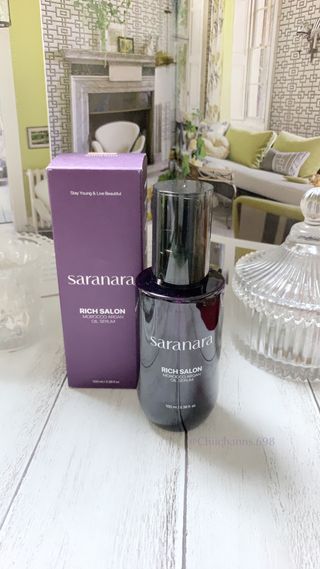 Rich Salon Morocco Argan Oil Serum 사라나라, 리치 살롱 모로코알 건 오일 세럼 — 5점을 준 리뷰어가 2023년 6월 올린 사용 사진