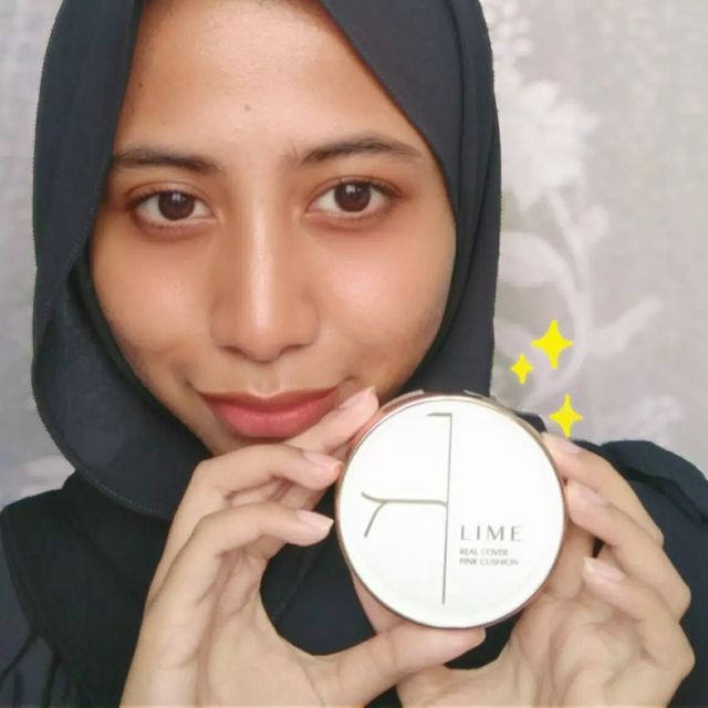 [shopee 이벤트] 라임 리얼 커버 핑크 쿠션 2종 중 1종 선택 리뷰 사진
