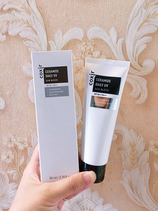 [Coxir] Ceramide Daily UV Sun Block — 4.5점을 준 리뷰어가 2022년 7월 올린 사용 사진
