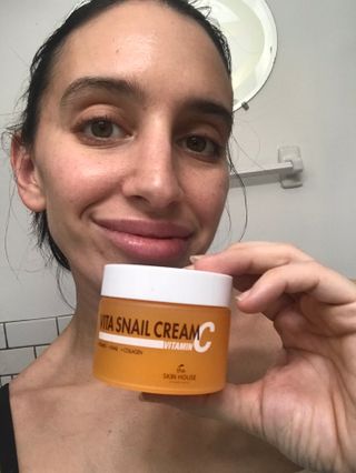 [THE SKIN HOUSE] Vita Snail Cream — 5점을 준 리뷰어가 2022년 2월 올린 사용 사진