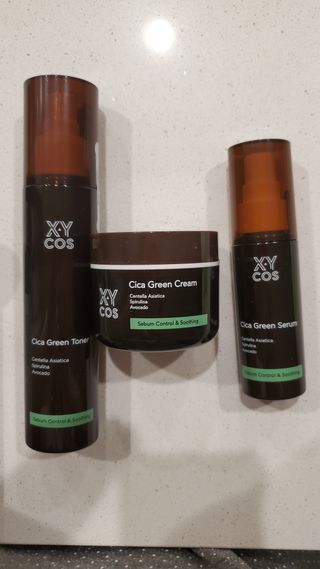 Cica Green Line [Toner, Serum, Cream] — 5점을 준 리뷰어가 2021년 9월 올린 사용 사진