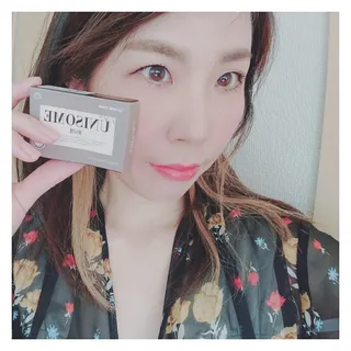 [1 개월용 카라 콘] new 유니사무 New Unisome — 5점을 준 리뷰어가 2021년 7월 올린 사용 사진