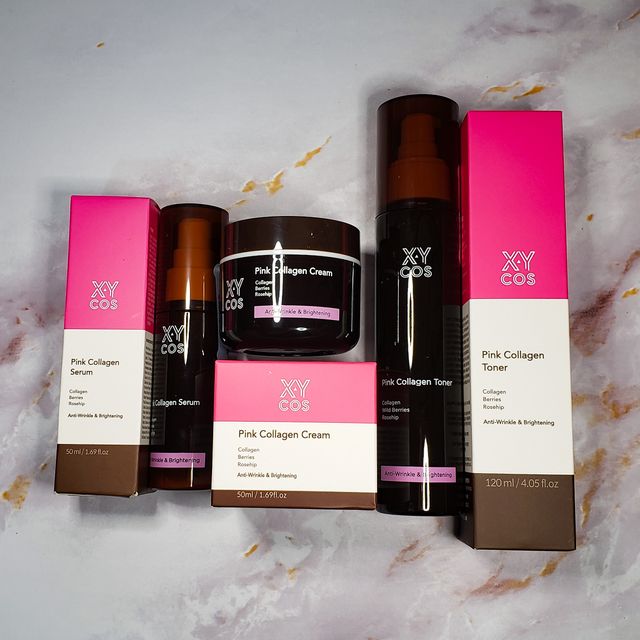 Pink Collagen Line [Toner, Serum, Cream] 리뷰 사진