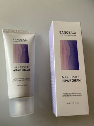 바노바기 코스메틱 바노바기 밀크 씨슬 리페어 크림 50ml — 5점을 준 리뷰어가 2023년 3월 올린 사용 사진
