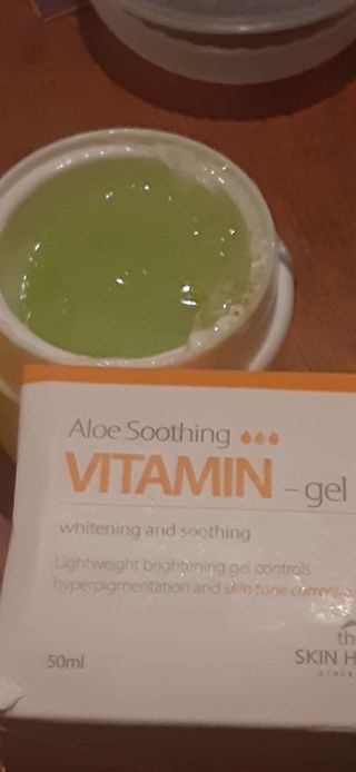 [THE SKIN HOUSE] Lemon Sorbet Cleanser, Aloe Soothing Vitamin Gel — 5점을 준 리뷰어가 2021년 12월 올린 사용 사진
