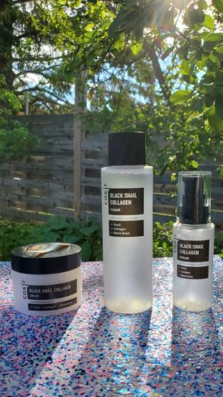 Black Snail Collagen Trio Set [Toner, Serum and Cream] — 5점을 준 리뷰어가 2021년 9월 올린 사용 사진